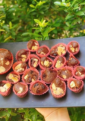 Hình của món Muffin bằng bột pha sẵn.