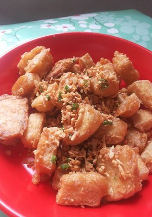 Foto resep Tahu goreng cabai garam
