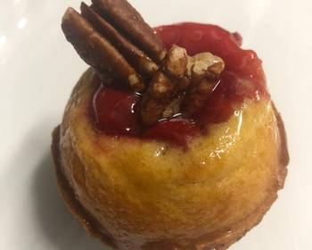 The New Way Serving Recipe Cherry cobbler cupcakes Delicious