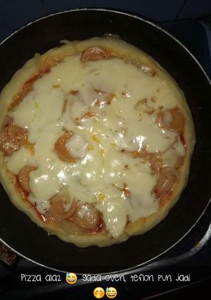 Foto resep PIZZA TEFLON! Anti gagal!!
