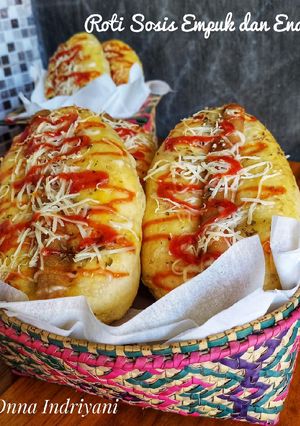 Foto resep Roti Sosis Empuk dan Enak😋