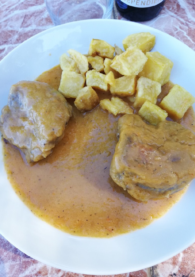 Una foto de Carrilleras de cerdo