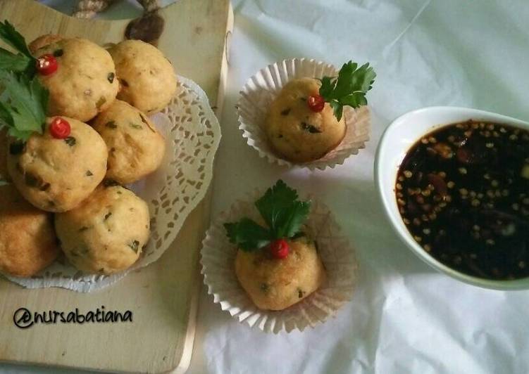 Tahu Udang Isi Telor Puyuh