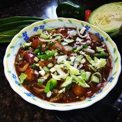 A picture of Vegetable manchurian.