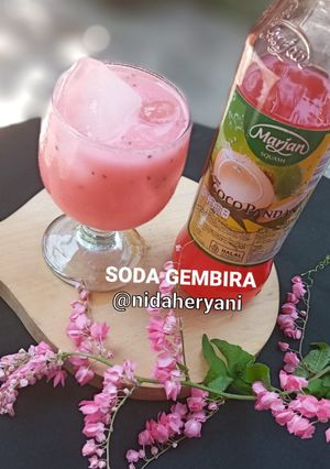 Foto resep Es soda gembira