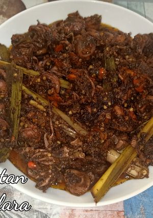 Foto resep 56. Cumi hitam sambal setan (Cumi Rica2)