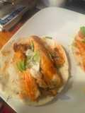 Buffalo chicken wraps
