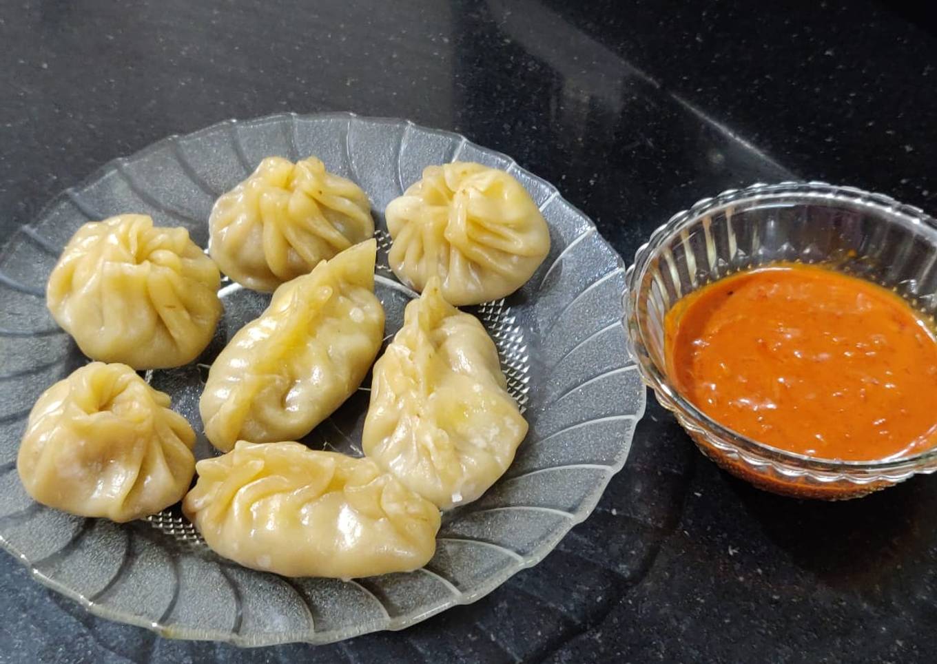 Vegetarian Steamed Momos