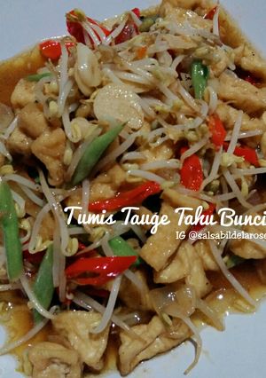 Foto resep Tumis Tauge Tahu Buncis
