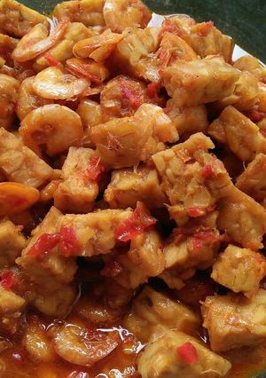 Foto resep Balado Pedas Tempe Udang
