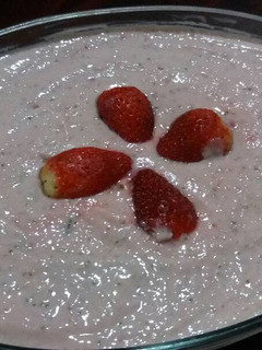 Una foto de Pie de fresa y limón