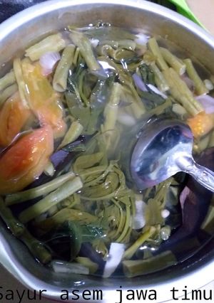 Foto resep Sayur asam jawa timuran