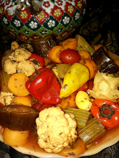 عکسی از دستور ترشی بندری یخچالی