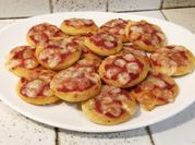 Una foto di mini pizza