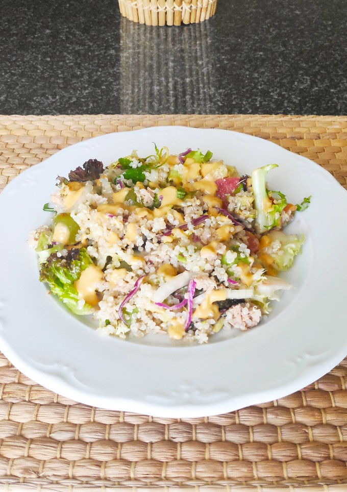 Una foto de Ensalada de quinoa