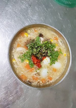 Hình của món Ăn vặt cực thích 4: Súp gà.