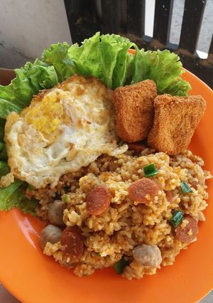 Foto resep Nasi Goreng Sosis Bakso