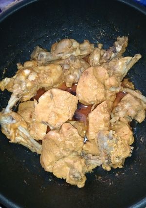 A picture of Steam chicken.