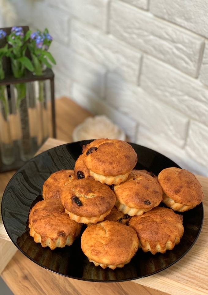 Сирні ніжні кекси нашвидкуруч 🤤