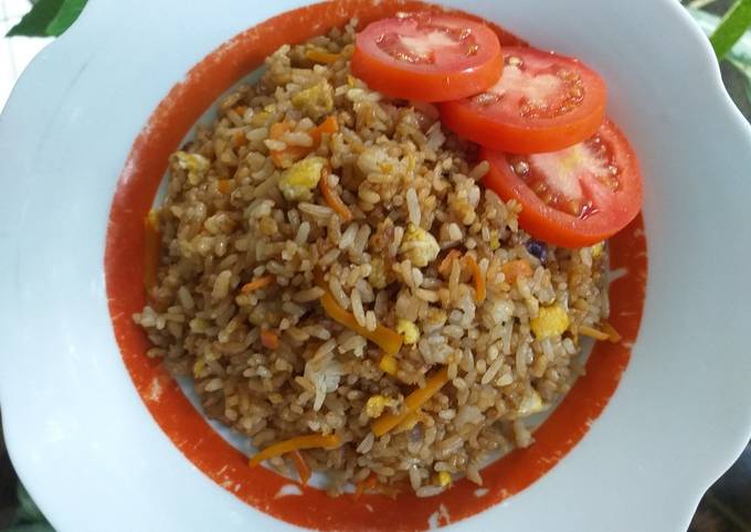 Nasi Goreng Wortel Telur
