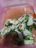Ayam tumis dengan kacang botol