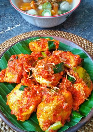 Foto resep Tahu & telur bumbu bali
