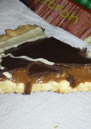 Una foto de Tarta de dulce de leche