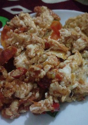 A picture of Scrambled egg.