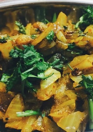 A picture of Onion veggie.