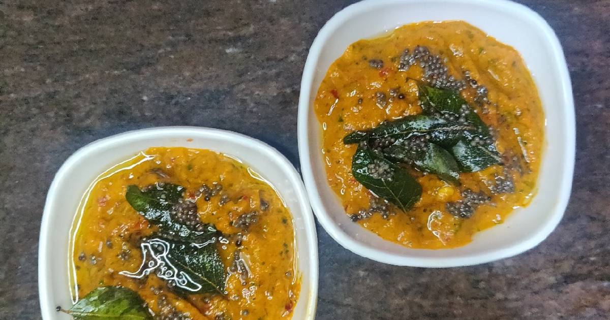 Onion Chutney (South Indian) Recipe by Hency Nanda Cookpad