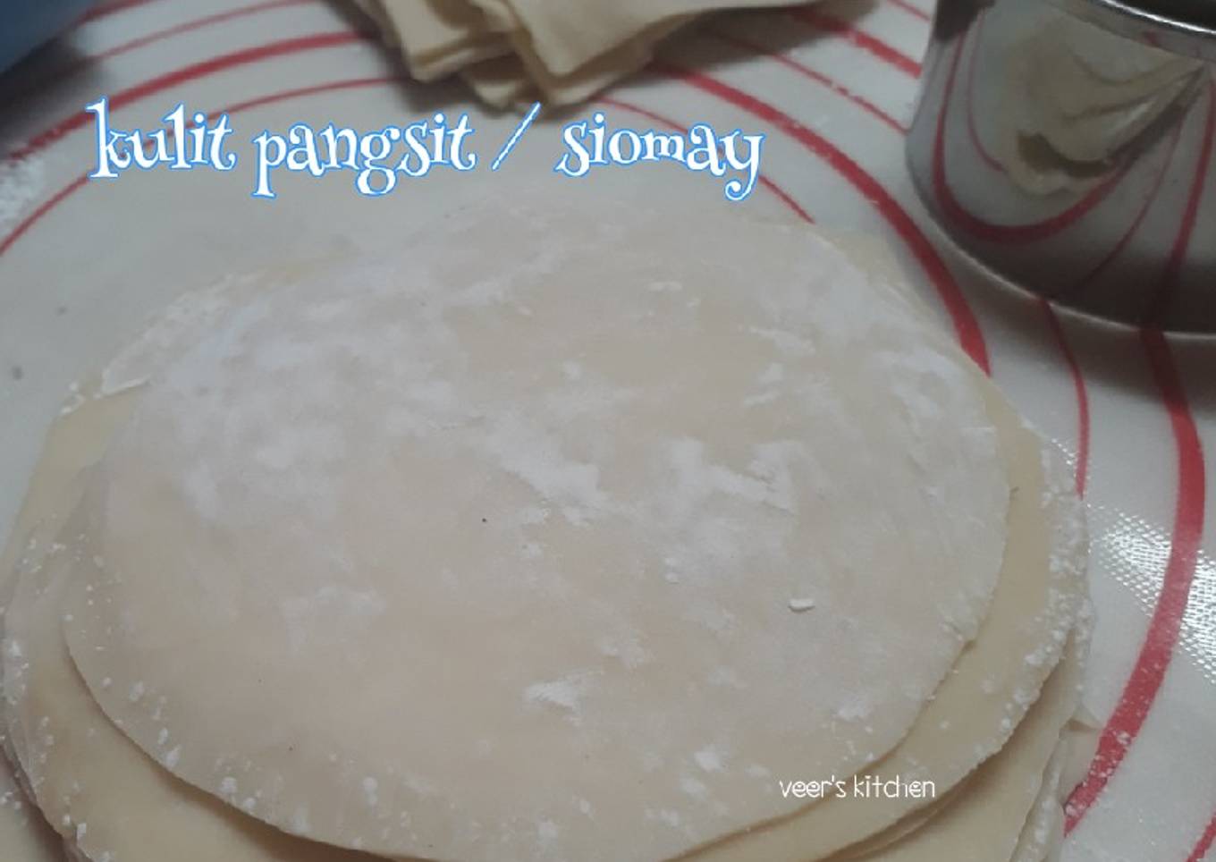 Kulit pangsit / siomay