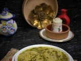 شوربة السبانخ بالكبة
