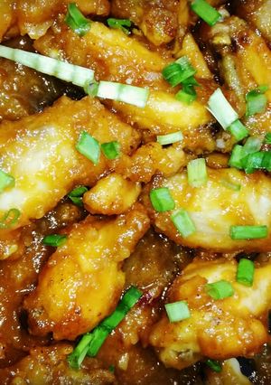 A picture of Buffalo wings.