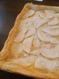 Tarta fácil de peras