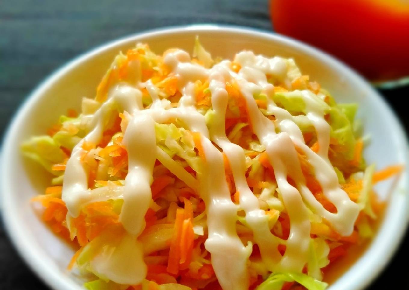 Salad ala-ala Hokben - resep kuliner nusantara