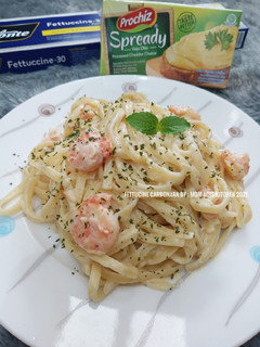 Foto resep Fettucine Carbonara Gapake Ribet dan Tanpa Cream