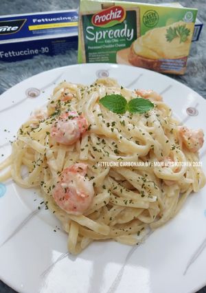 Foto resep Fettucine Carbonara Gapake Ribet dan Tanpa Cream