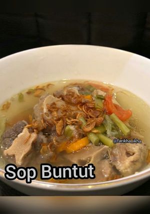 Foto resep Sop Buntut Praktis Mudah