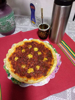 Una foto de Pizza para el Mate