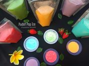 Gambar es melon puding