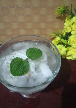 Foto resep Es Kelapa Muda Chia Seed