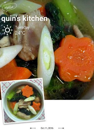 Foto resep Sup ayam sayuran