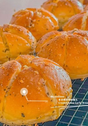 Foto resep 🍞 Cream Cheese Garlic Bread