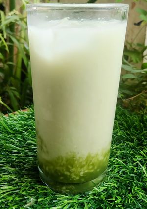 Foto resep Es Tape Ketan Matcha