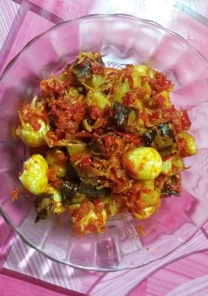 Foto resep Sambal campur-campur dengan lado giliang tangan ala mama mitha