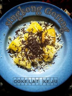Foto resep Singkong Goreng Cokelat Keju