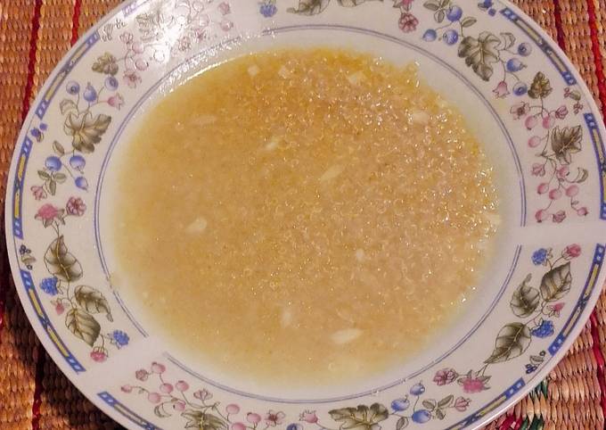 Sopa de quinua Receta de @Animateycocina- Cookpad