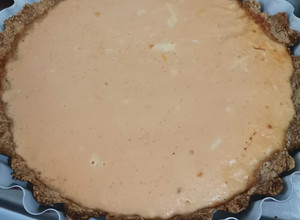 Una foto de Kuchen de yogurt