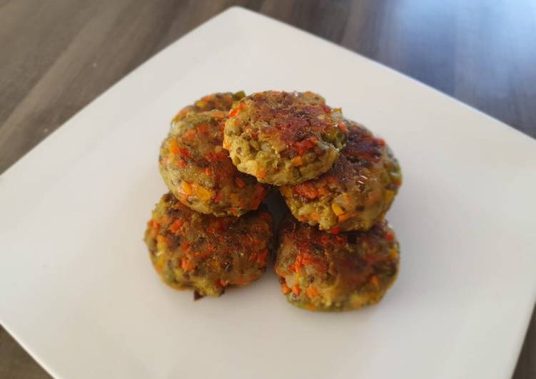 Sweet Potato & Mung Bean Bran Cakes