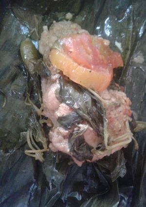 Foto resep Pepes ayam kemangi pedas